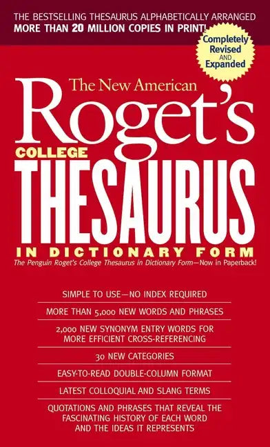 New American Roget's College Thesaurus in Dictionary Form (Revised & Updated) - Paperback
