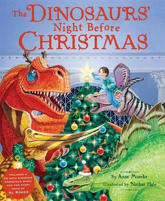 The Dinosaurs' Night Before Christmas [With CD] - Hardcover