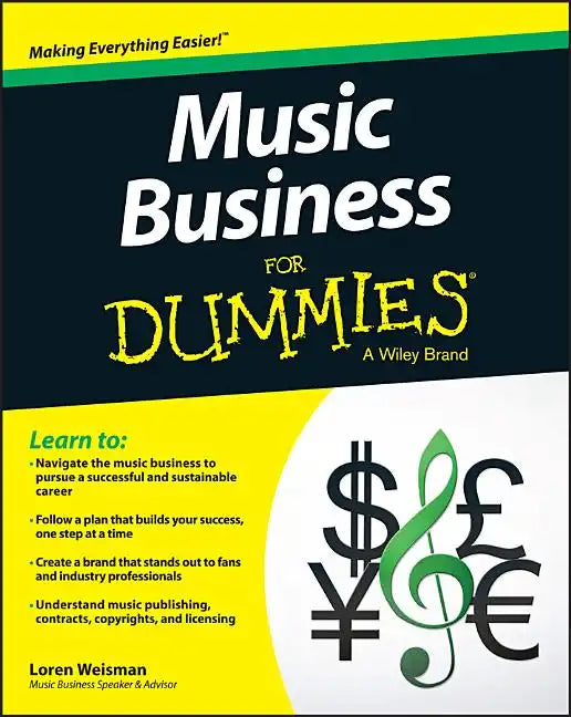 Music Business for Dummies - Paperback