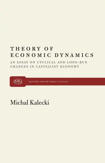 Theory of Economic Dynamics - Paperback