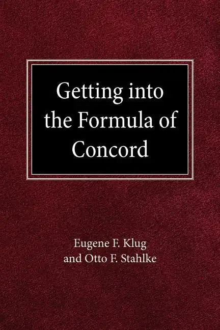 Getting Into Formula of Concord - Paperback
