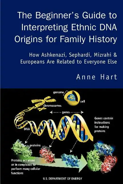 The Beginner's Guide to Interpreting Ethnic DNA Origins for Family History: How Ashkenazi, Sephardi, Mizrahi & Europeans Are Related to Everyone Else - Paperback