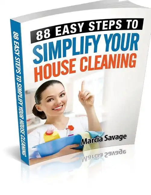 88 Easy Steps To Simplify Your House Cleaning - Paperback
