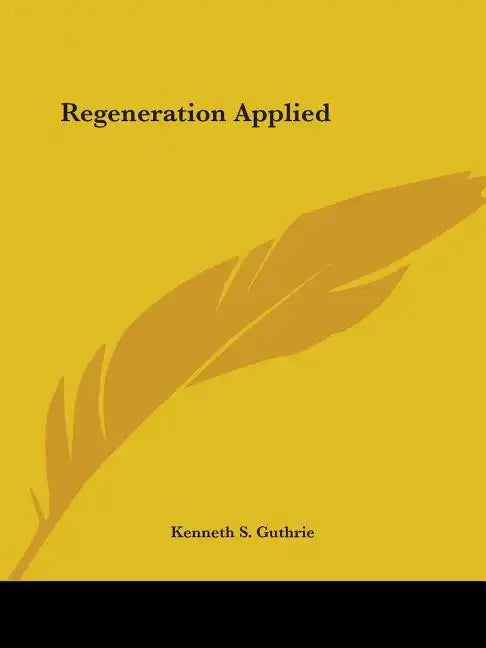 Regeneration Applied - Paperback