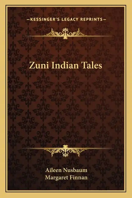 Zuni Indian Tales - Paperback