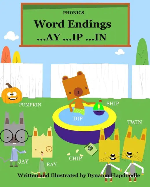 Phonics word endings AY, IP, IN - Paperback