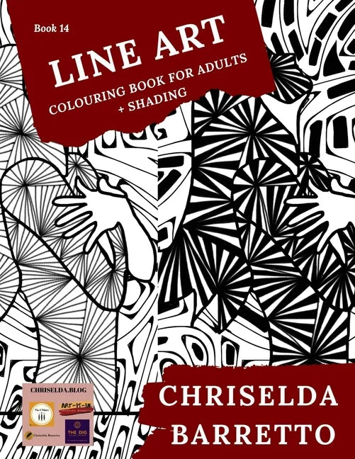 Line Art: Colouring Book For Adults - Paperback