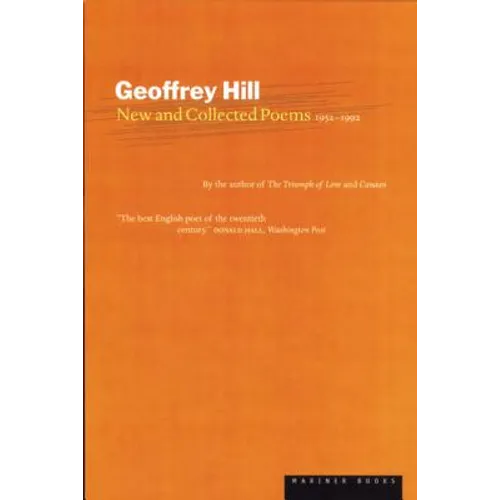 New and Collected Poems: 1952-1992 - Paperback