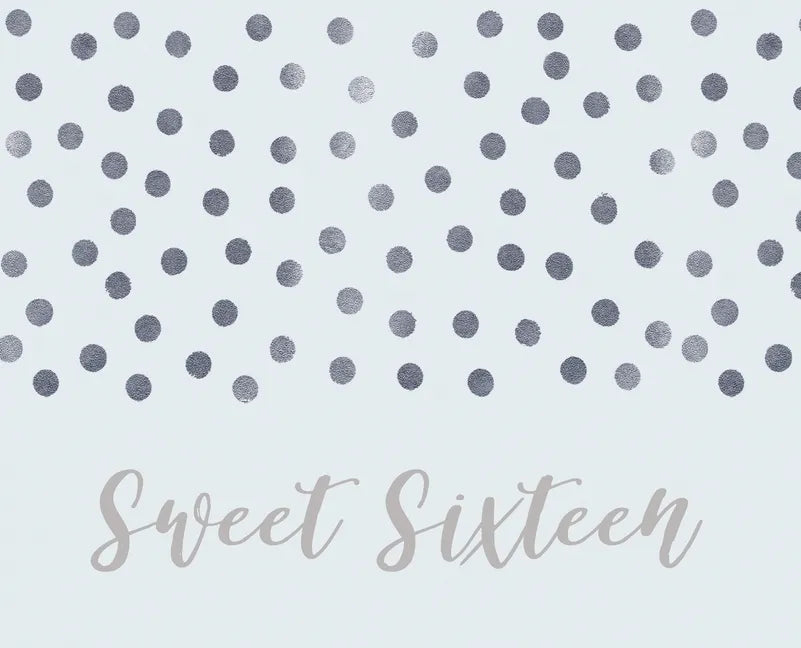 Happy 16th Birthday Guest Book (Landscape Hardcover): Sweet Sixteen Guest book, party and birthday celebrations decor, memory book, 16th birthday, hap - Hardcover