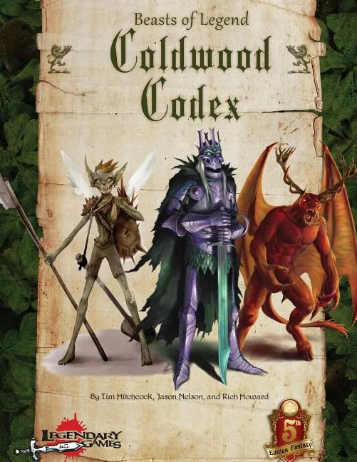 Beasts of Legend: Coldwood Codex (5E) - Paperback