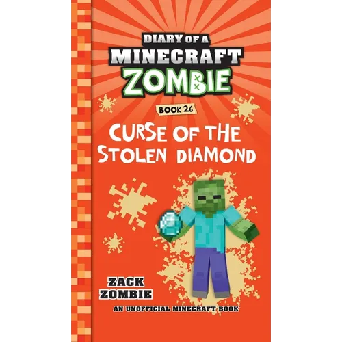 Diary of a Minecraft Zombie Book 26: Curse of the Stolen Diamond - Hardcover