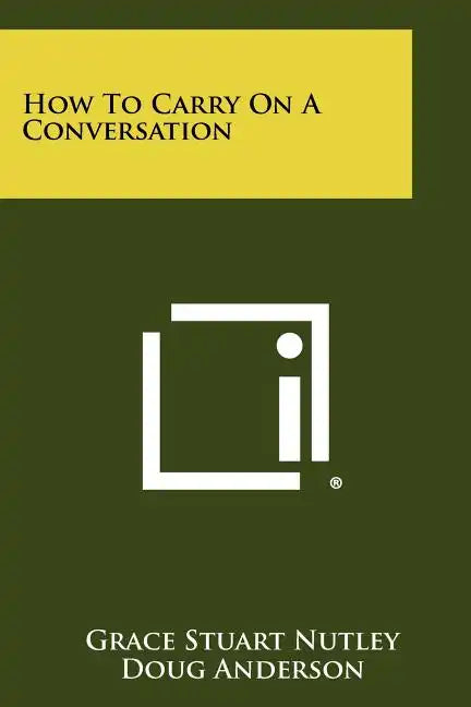 How to Carry on a Conversation - Paperback