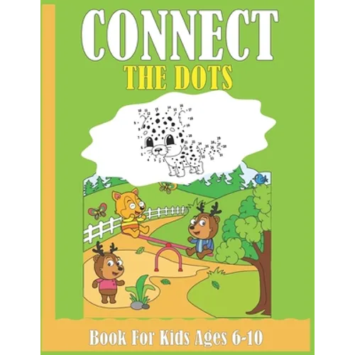 Connect The Dots Book For Kids Ages 6-10 - Paperback