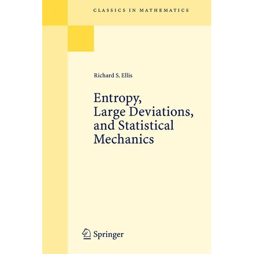 Entropy, Large Deviations, and Statistical Mechanics - Paperback
