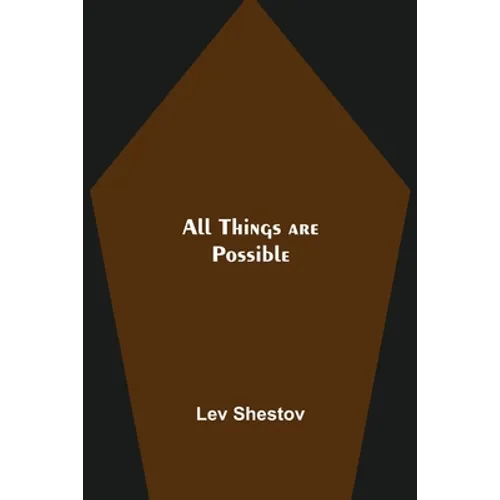 All Things are Possible - Paperback