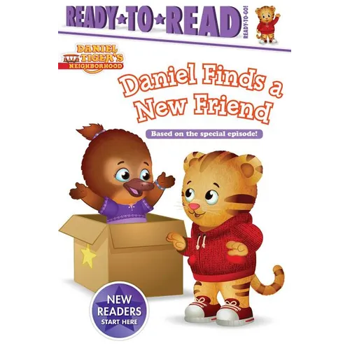 Daniel Finds a New Friend: Ready-To-Read Ready-To-Go! - Hardcover