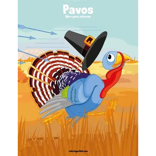 Pavos libro para colorear 1 - Paperback