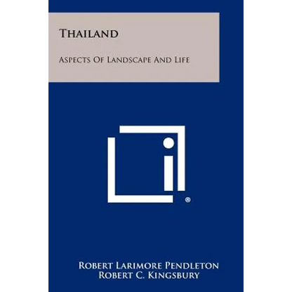 Thailand: Aspects Of Landscape And Life - Paperback