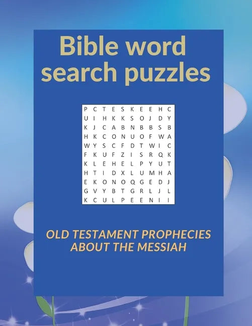 Bible word search puzzles: Old Testament prophecies about the Messiah - Paperback