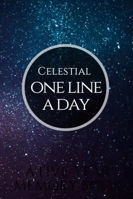 Celestial One Line a Day: A Five-Year Memory Book and Diary - Paperback