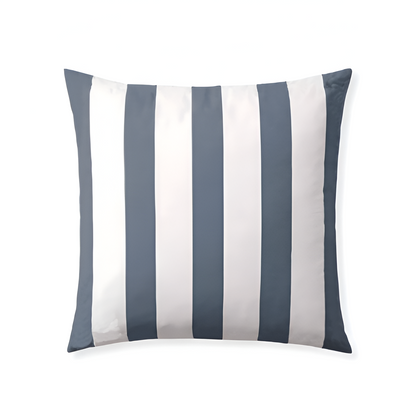 400TC Stripe Border Frame Cotton Sateen Duvet Cover Set