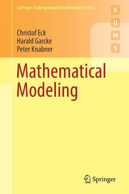 Mathematical Modeling - Paperback