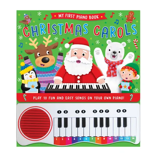 Piano Book: Christmas Carols - Board Book