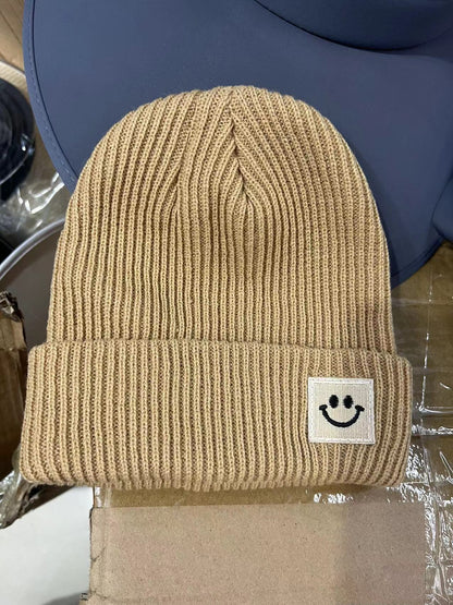 Women’s Winter Solid Color Knitted Hat – Soft Warm Everyday Beanie
