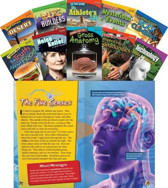 Time for Kids(r) Informational Text Grade 4 Readers Set 1 10-Book Set - Paperback