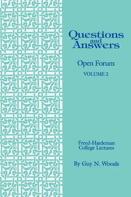 Questions & Answers: Open Forum - Paperback