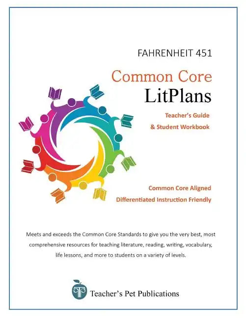 Common Core Litplans: Fahrenheit 451 - Paperback