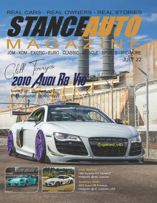 Stance Auto Magazine July 2022 - Paperback