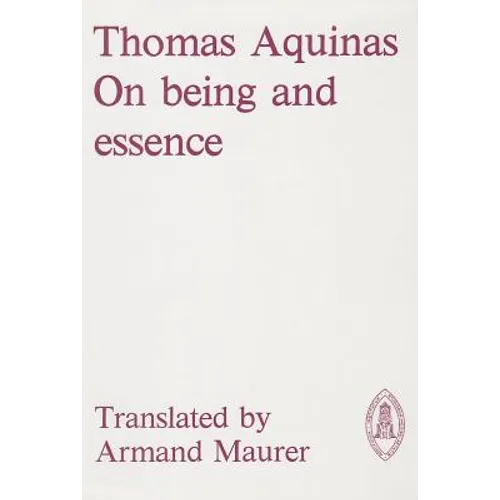 On Being and Essence - Paperback