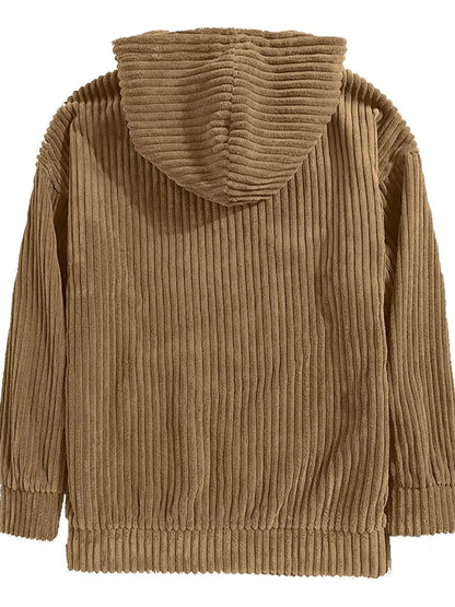 Men's Full Size Casual  Hoodie Plus Size