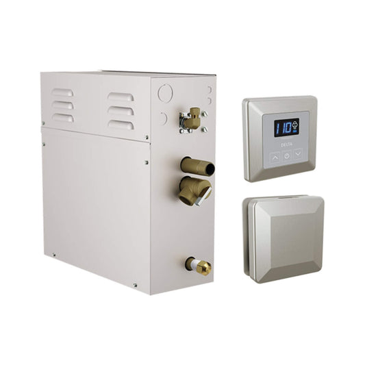 Delta SimpleSteam 4KW All-In-One Steam Shower Generator Kit [5P-EST04] (SAK37462)