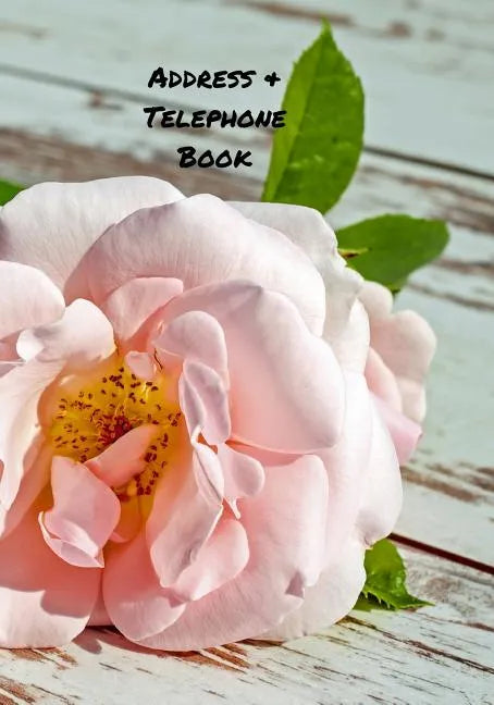 Address and Telephone Book: Address and Telephone Book 7" x 10" 187 pages - Paperback