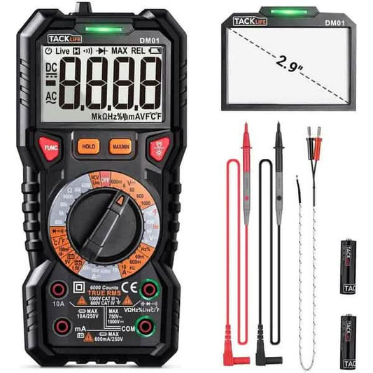 Digital Multimeter TRMS 6000 Counts