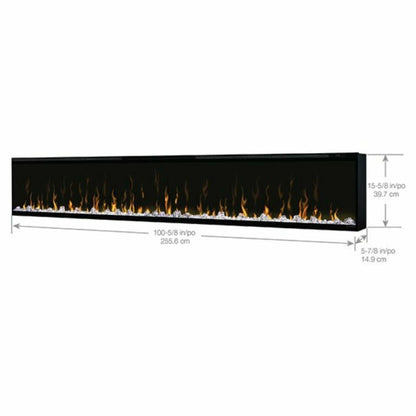 Dimplex IgniteXL 100-Inch Built-In Linear Electric Fireplace [XLF100] (SAK28479)