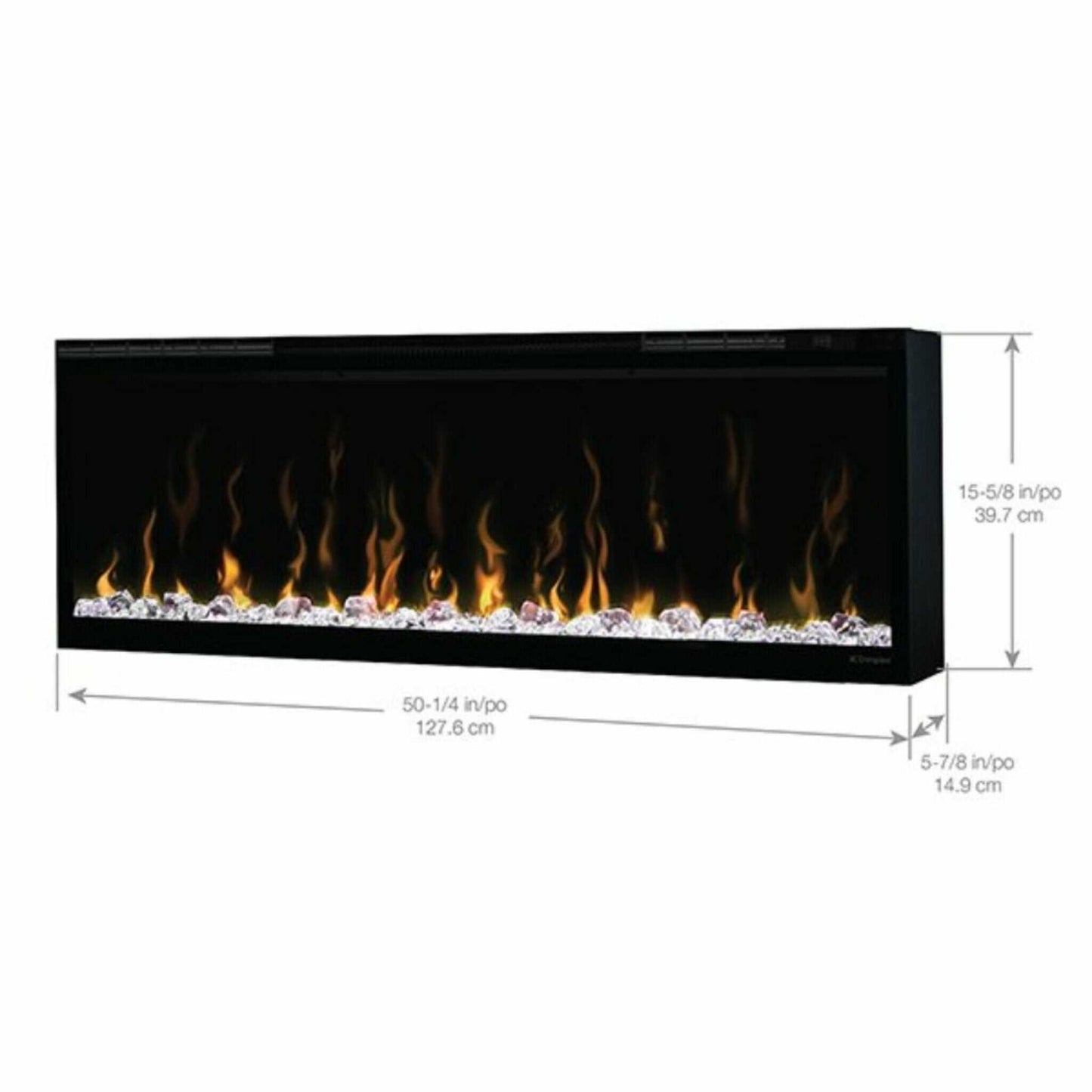 Dimplex IgniteXL 50-Inch Linear Fireplace Electric With Comfort Saver Heating System [XLF50] (SAK85290)