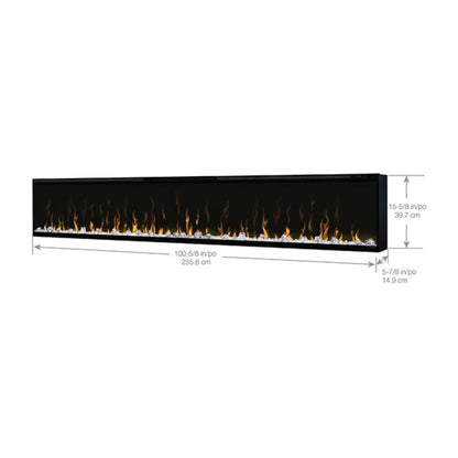 Dimplex IgniteXL 100-Inch Built-In Linear Electric Fireplace [XLF100] (SAK28479)