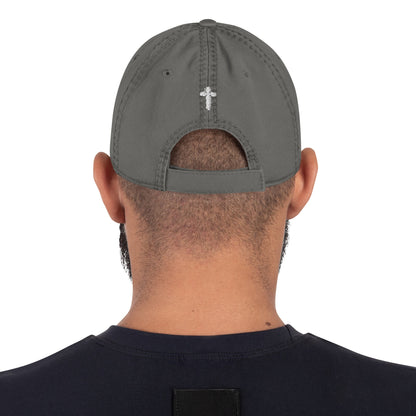 Child of God Distressed Embroidered Dad Hat