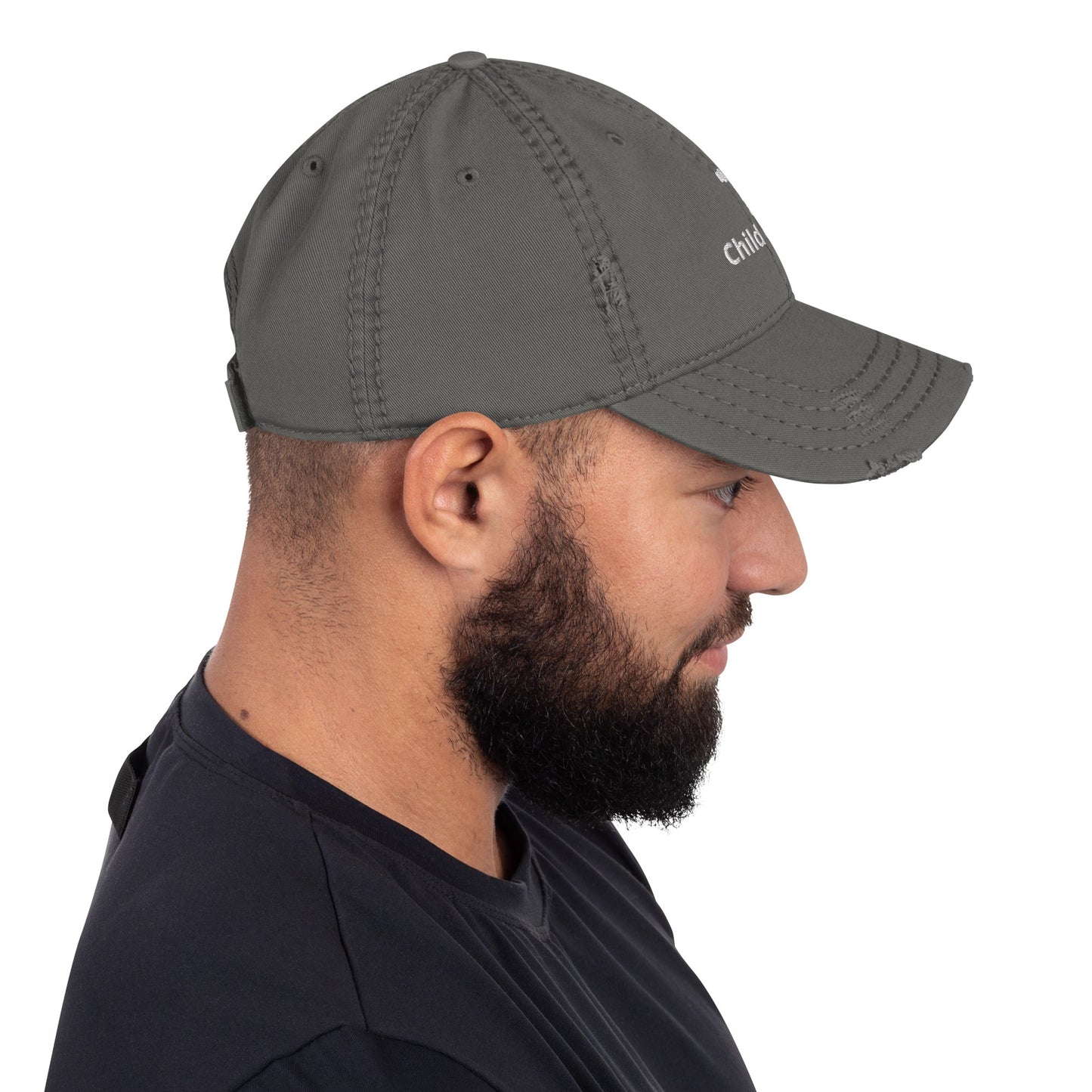 Child of God Distressed Embroidered Dad Hat