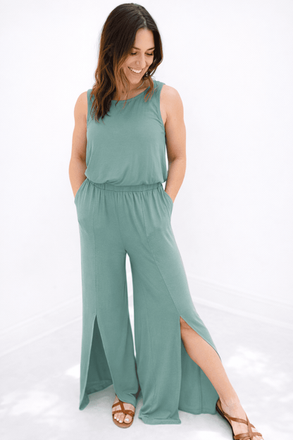 Dixie Double Splice Slouchy Jumpsuit