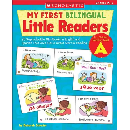 My First Bilingual Little Readers: Level a: 25 Reproducible Mini-Books in English and Spanish That Give Kids a Great Start in Reading - Paperback