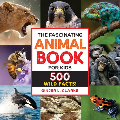 The Fascinating Animal Book for Kids: 500 Wild Facts! - Hardcover