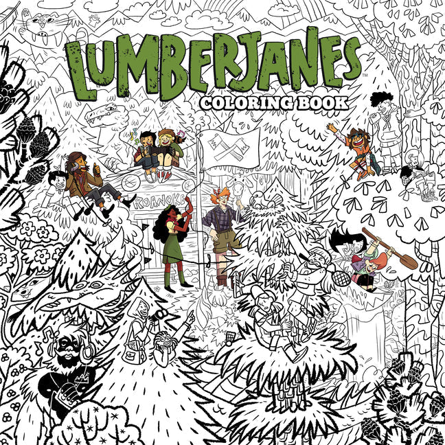 Lumberjanes Coloring Book - Paperback