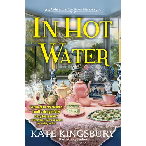 In Hot Water: A Misty Bay Tea Room Mystery - Hardcover
