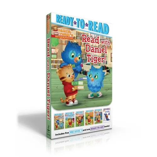 Read with Daniel Tiger! (Boxed Set): Books Are the Best; Clean-Up Time!; Daniel Goes Camping!; Daniel Visits a Pumpkin Patch; My Family Is Special; We - Paperback