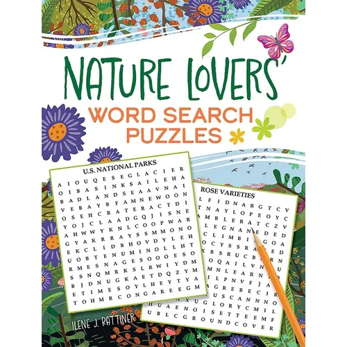 Nature Lovers' Word Search Puzzles - Paperback