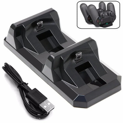 Dual USB Charging Dock for PS4 Controllers | TECTINTER Charger Station